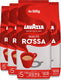 Lavazza qualità rosso koffiebonen - koffie blend van robusta en arabica bonen - intensiteit 5 10 - 4 x 500 gram