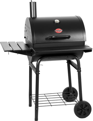 Char-griller ® wrangler houtskool barrel barbecue – klassiek grillen met maximale smaak