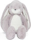 Bunnies by the bay floppy nibble konijn - knuffeldier - knuffel voor kinderen - geborduurde details - 44 cm - lila