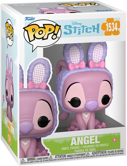 Funko lilo stitch angel vinylfiguur 1534 pop! meerkleurig pvc unisex - disney, fan merch, film