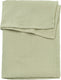 Meyco baby uni ledikant laken - pre-washed hydrofiel - soft olive - 100x150cm - 0.3 tog
