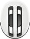 Abus fietshelm hud-y ace shiny white m - 54-58 cm - wit - geschikt voor gebruik op elektrische fietsen - stadsfietsen - 430 g