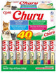 Inaba ciao churu creamy puree liquid kattensnack tonijn zeevruchten 40x14g