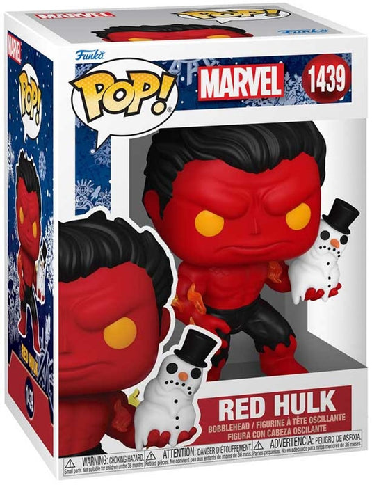 Funko pop! marvel: holiday - red hulk