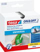 Tesa klittenband on off zelfklevend voor lichte voorwerpen bevestigen – wit 2cm x 250cm