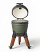 Moddern - green original - aluminium hout-look poten met wielen met rem - 8 tot 12 personen