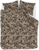 Beddinghouse presca dekbedovertrek - lits-jumeaux - 240 x 200 220 cm - zand