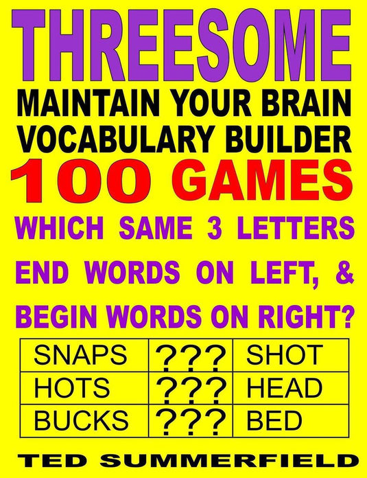 Maintain your brain vocabulary builder threesome edition