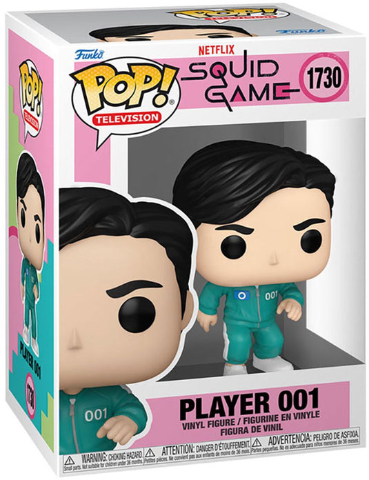 Funko squid game player 001 vinylfiguur 1730 unisex pop! - neutraal - standard