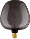 Eglo led lamp - e27 - ø 19 cm - g190 - zwart - 2000k - dimbaar