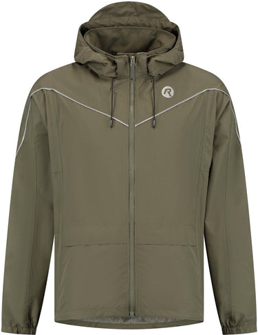 Rogelli commuter essential regenpak - waterdicht - legergroen - m