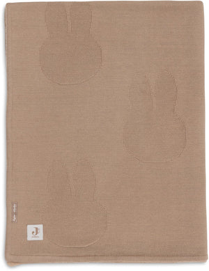Jollein baby deken ledikant - 100x150cm - miffy - biscuit velvet