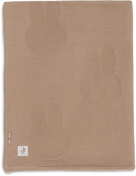 Jollein baby deken wieg - 75x100cm - miffy - biscuit velvet
