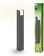 Philips led philips arbour tuinpaal - ultra efficient - antraciet - 4.3w