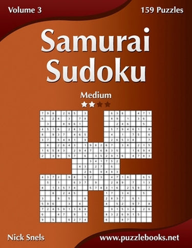 Puzzlebooks.net samurai sudoku - medium