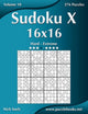 Nick snels sudoku x 16x16 hard to extreme