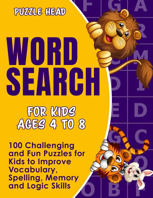 Word search for kids ages 4 to 8