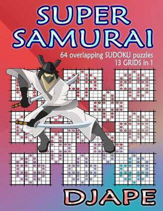 Super quad samurai sudoku books- super samurai sudoku