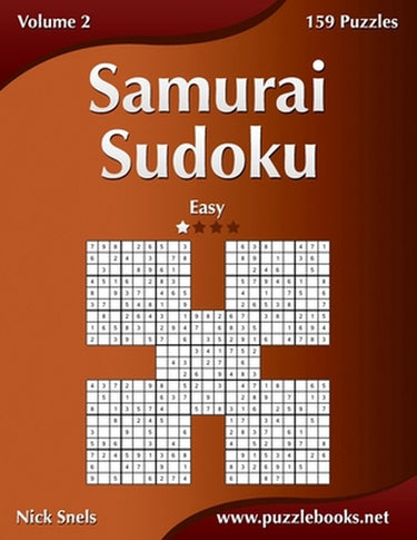 Puzzlebooks.net samurai sudoku - easy - 159 puzzles