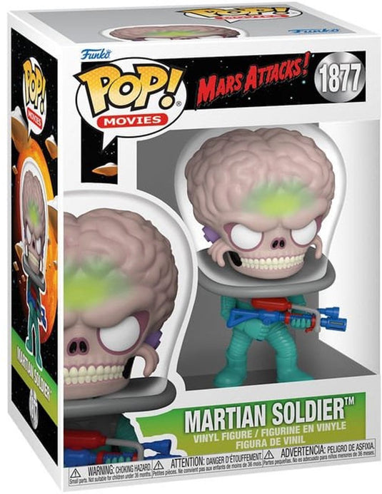 Funko pop! movies: mars attacks - martian soldier