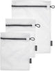 Brabantia waszakjes - 2 maten - set van 3 - white grey