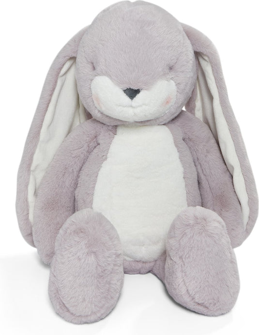 Bunnies by the bay floppy nibble konijn - knuffeldier - knuffel voor kinderen - geborduurde details - lila - 52 cm