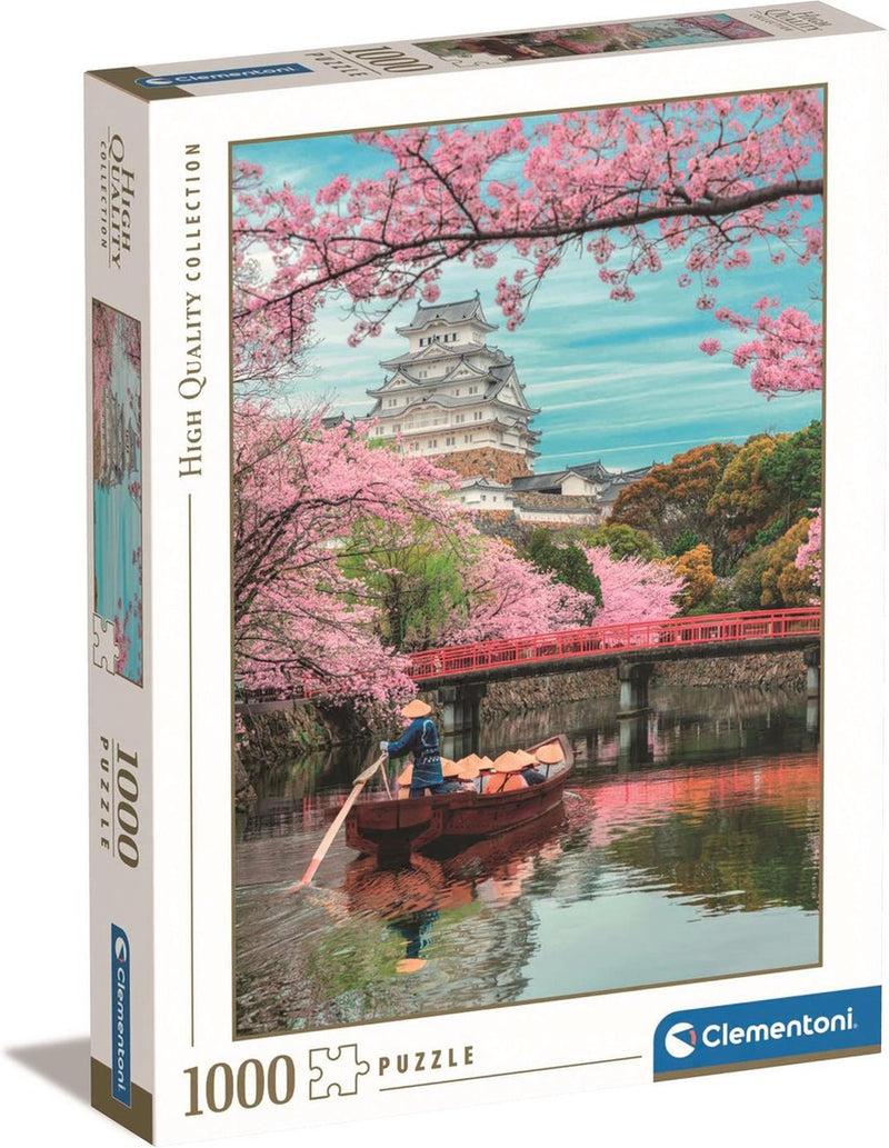 Afbeelding laden in galerijviewer, Clementoni legpuzzel himeji castle in spring, 1000st.
