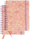 Kangaro 4-in-1 schrift - beach happy - a5 - lijn - 2 stuks