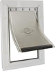 Staywell 640 hondenluik - tot 45 kg - aluminium - wit