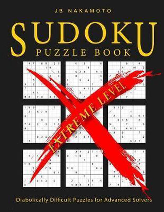 Sudoku puzzle book extreme level- sudoku puzzle book extreme level