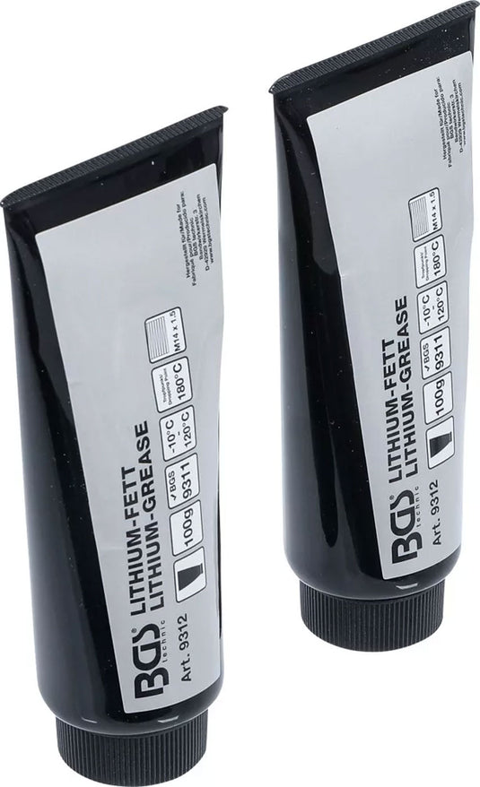 Bgs technic lithium grease 2 x 100 g tube