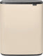 Brabantia bo touch bin prullenbak - 1 vak - 60 liter - soft beige