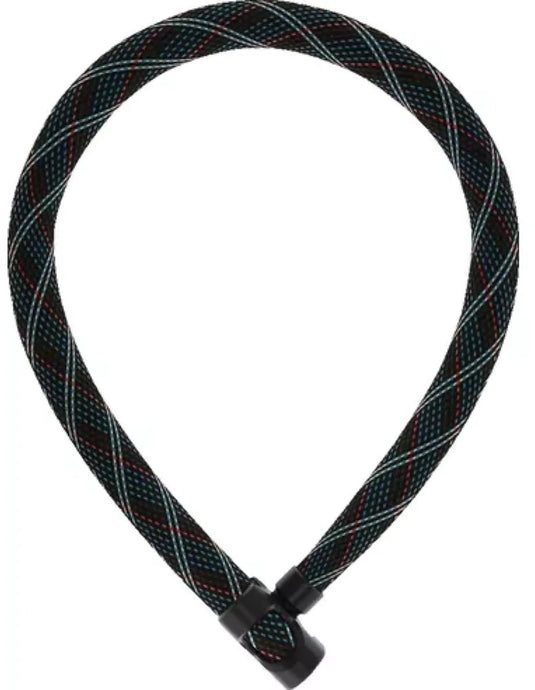 Abus IvyTex 7210 - Kettingslot Grijs 110cm