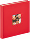 Walther sk-110-r fun - zelfklevend album - formaat 33 x 34 cm - rood