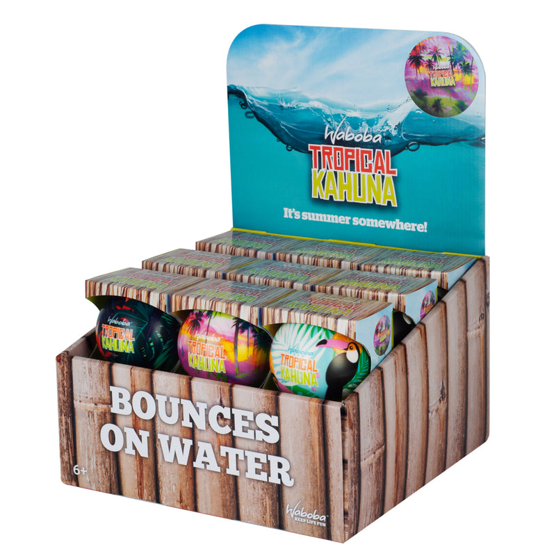 Afbeelding laden in galerijviewer, Waboba waterbal tropical kahuna - 80mm - zomers speelgoed.
