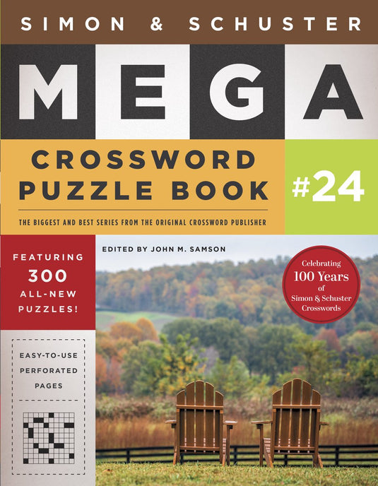 S s mega crossword puzzles- simon schuster mega crossword puzzle book