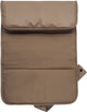 Kipkep napper - verschoonmatje - coffee - wasbaar waterproof (excl. luieretui)