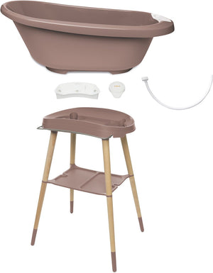 Bébé-jou badset basis + digitale thermometer mocha mousse