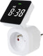 Greenblue gb610 e - digitale tijdschakelaar - digitale schakelklok - schakelklok timer met scherm - schakelklok - max. belasting 16a - ip20 - 8 programma's