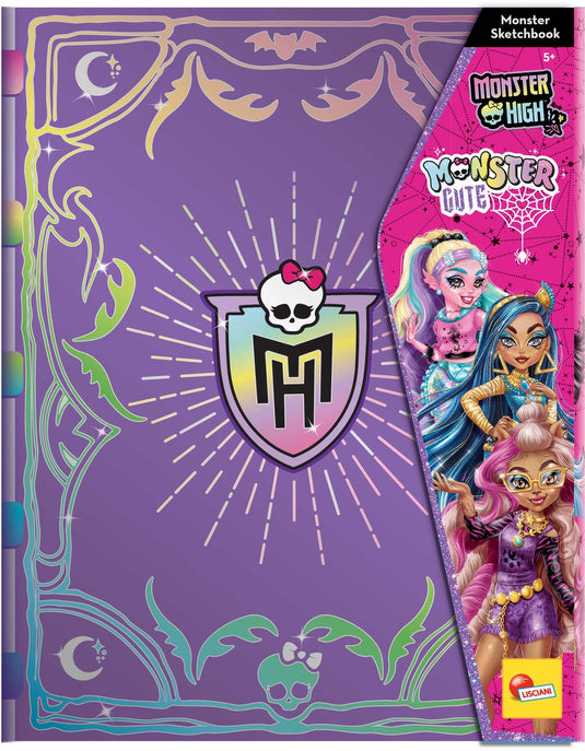 Lisciani monster high sketchbook monster cute