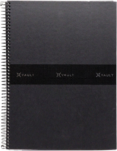 Kangaro ancor spiraalblok - vault - formaat a4 - hardcover - met ruit 5mm - 2 stuks