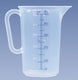 Hünersdorff maatkan 0.5ltr pp maatbeker kunststof 0,5 liter