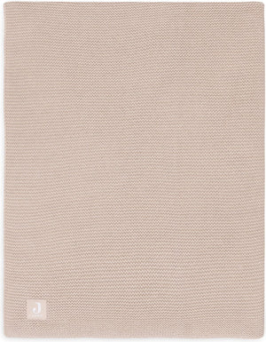 Jollein deken ledikant 100x150cm basic knit wild rose