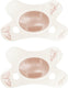 Difrax fopspeen natural - 0 tot 6 maanden - hartje - roze hartjesprint - 2 stuks