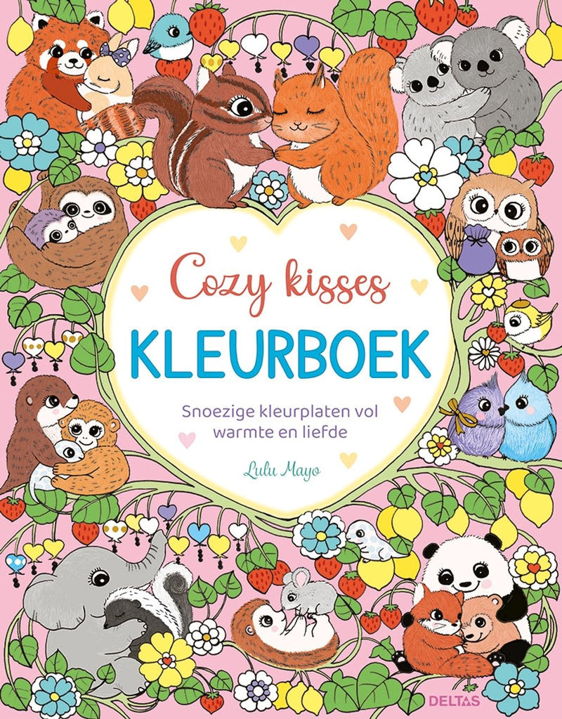 Afbeelding laden in galerijviewer, Deltas cozy kisses kleurboek
