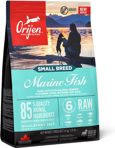 Orijen whole prey hondenvoer small breed dog marine fish 1,8 kg