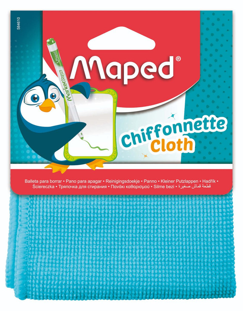 Afbeelding laden in galerijviewer, Maped office wisdoek maped microvezel 20x20cm blauw
