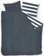 Riviera maison lindy lines dekbedovertrek - eenpersoons - 140x200 220 - marineblauw