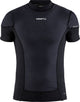 Craft active extreme x wind ss m heren thermoshirt - zwart - granite