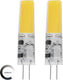 Eglo led lamp - g4 - ø 1.6 cm - transparant - 2700k - dimbaar